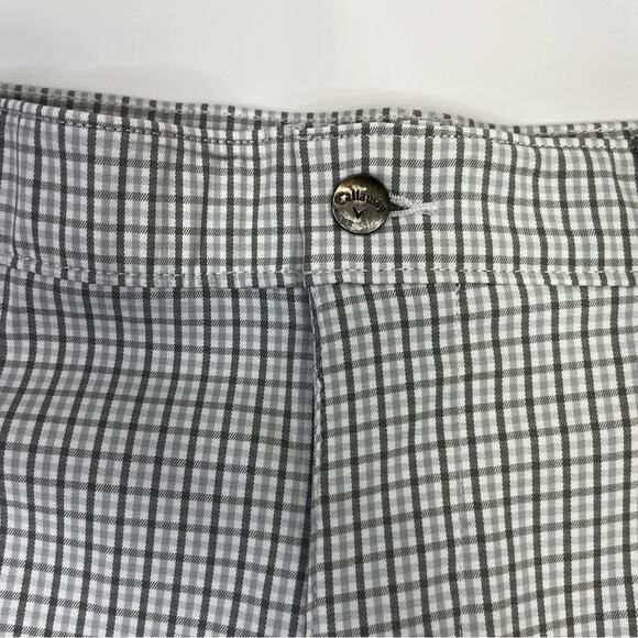 Callaway Men's Check Pattern Golf shorts gray white - 36 - Picture 4 of 10
